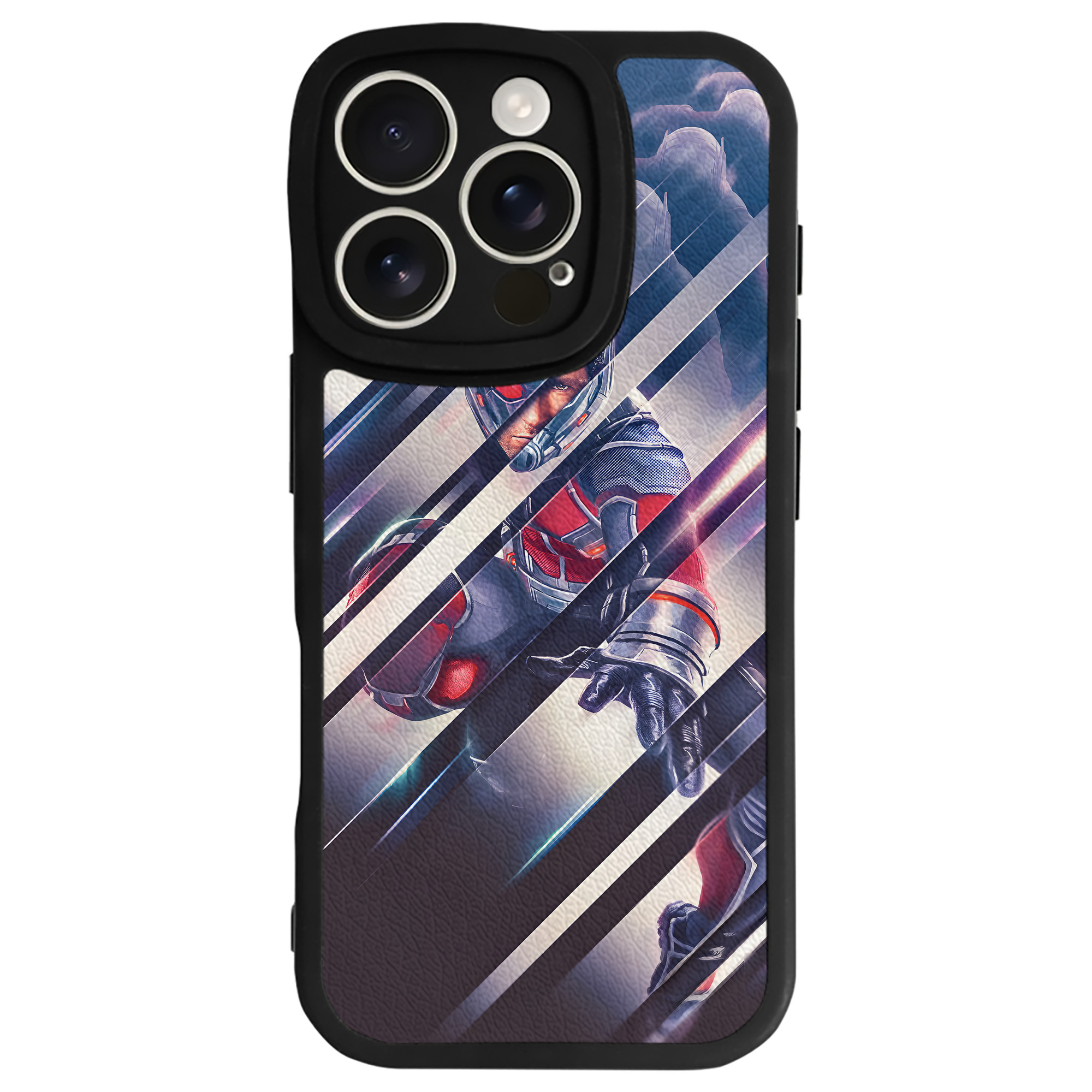 （画像用） アベンジャーズ The Avengers 【iPhone 16シリーズ対応】シリコンスマホケース（レザー調） 材質：シリコン